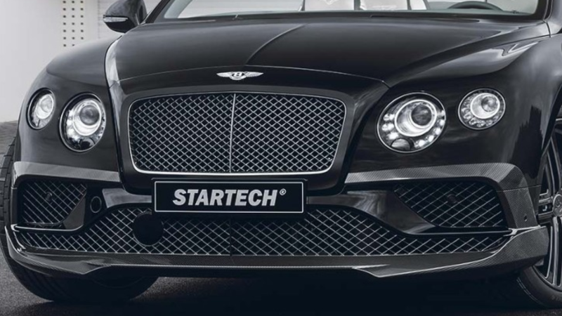 Photo of Startech Carbon Front Skirt Add-Ons for the Bentley Continental GT/GTC 2003-2018 - Image 1